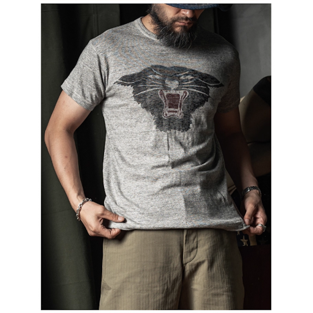 BRONSON REPLICA 1930’s CCC COUGAR T-SHIRTS vintage 印花短袖 竹節-細節圖6