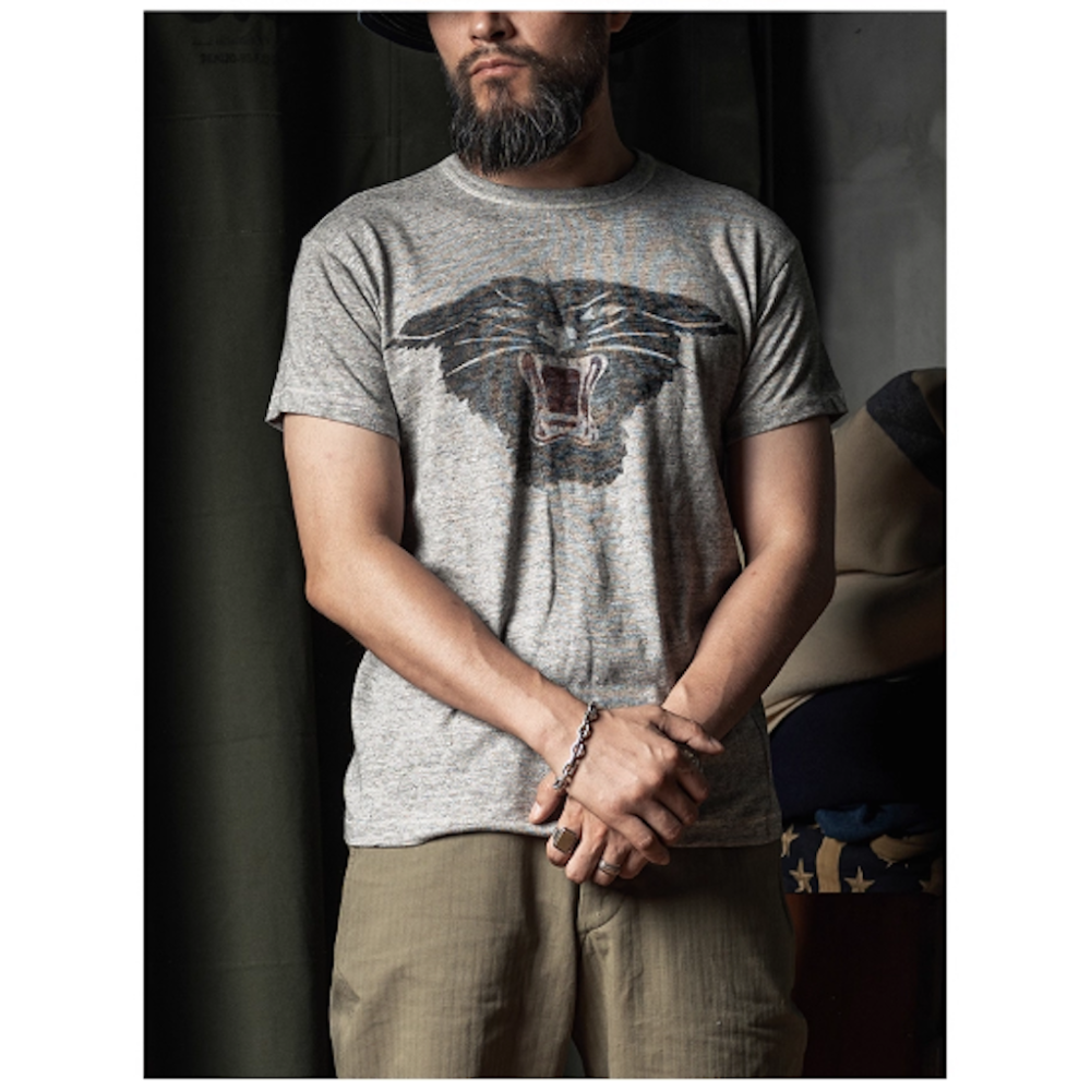 BRONSON REPLICA 1930’s CCC COUGAR T-SHIRTS vintage 印花短袖 竹節-細節圖7