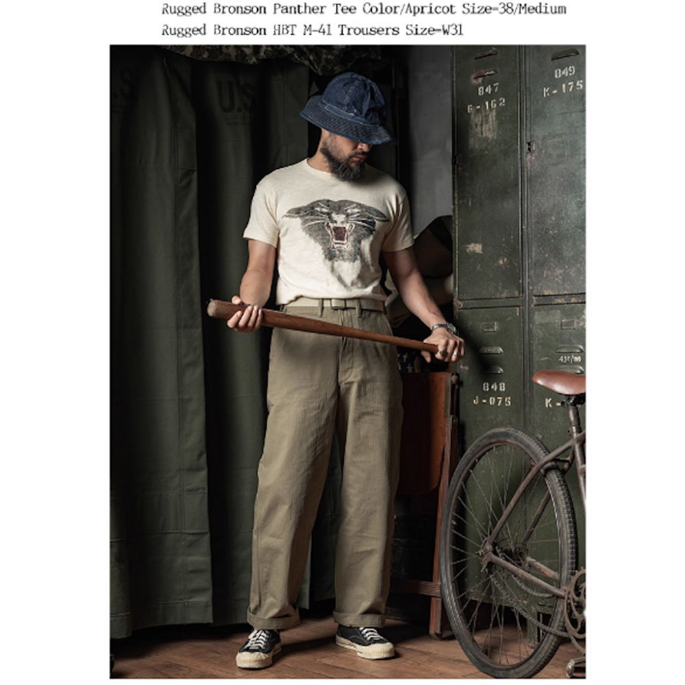 BRONSON REPLICA 1930’s CCC COUGAR T-SHIRTS vintage 印花短袖 竹節-細節圖8