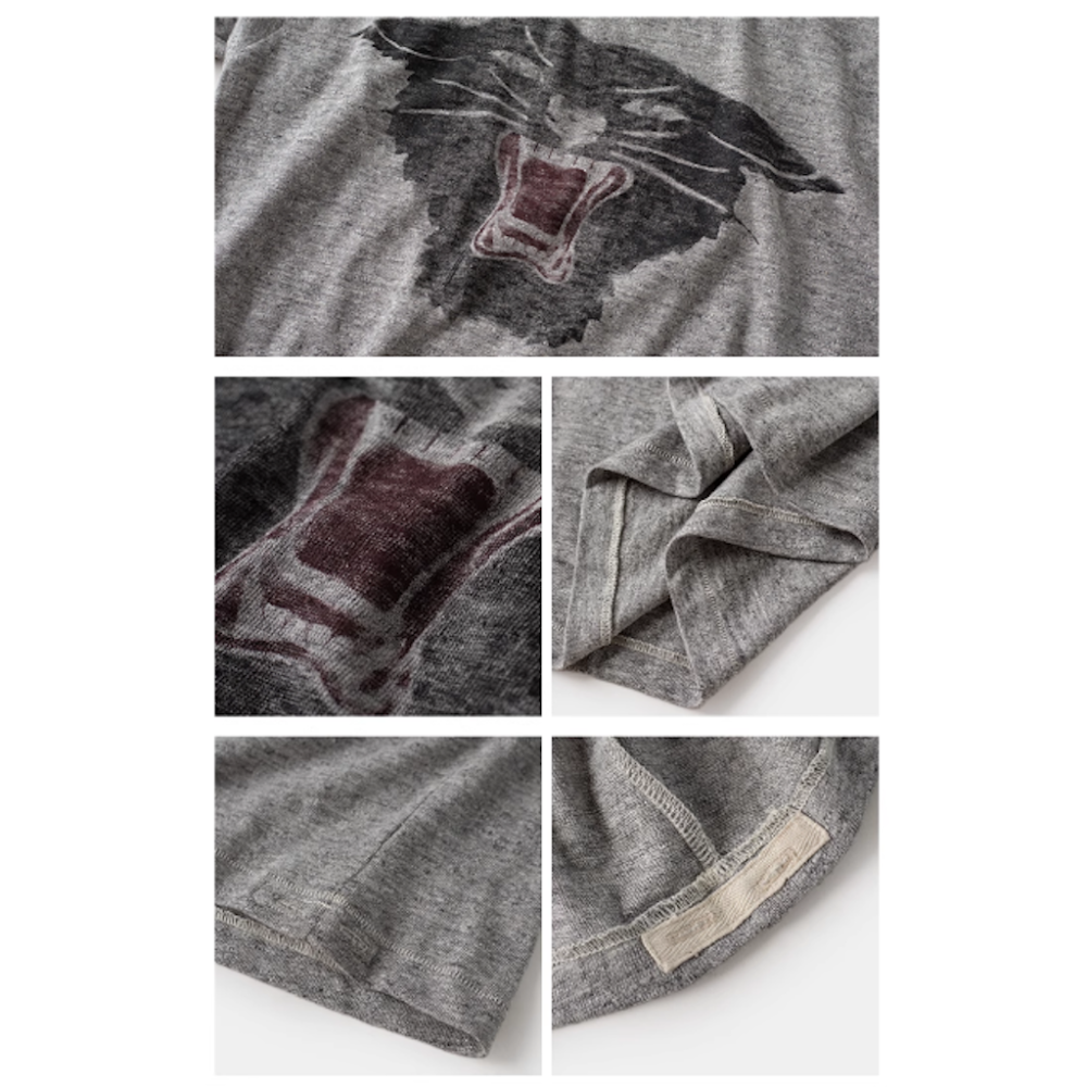 BRONSON REPLICA 1930’s CCC COUGAR T-SHIRTS vintage 印花短袖 竹節-細節圖10