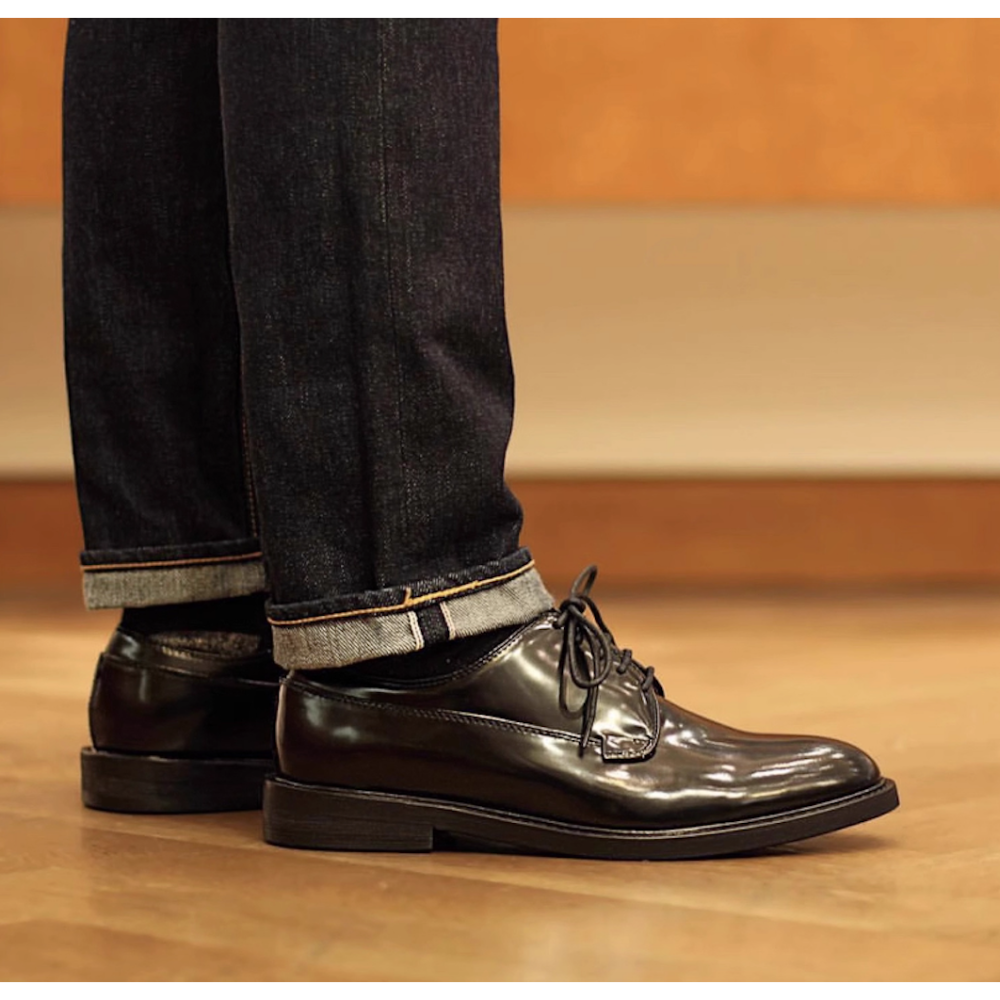 英倫經典開邊珠牛津鞋 Oxford 頭層牛皮  Blake 內縫工藝 猪皮內裡 英倫皮鞋 上班皮鞋-細節圖6