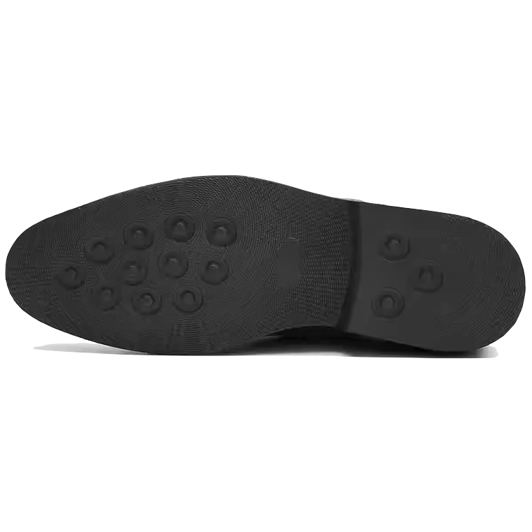 經典圓頭牛津鞋 CAP-TOE 打蠟頭層牛皮 豬皮內裡 冷凝橡膠成型大底 皮鞋 上班 紳士-細節圖7