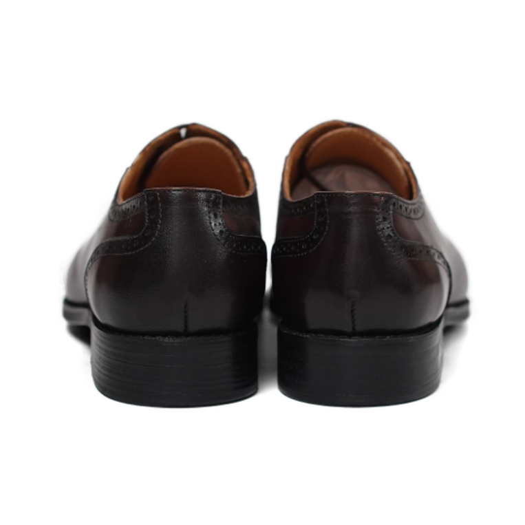 EL CAPITAL 正裝皮鞋 打蠟頭層牛皮 水染牛皮內裡 Blake 內縫 DRASS SHOE-細節圖7