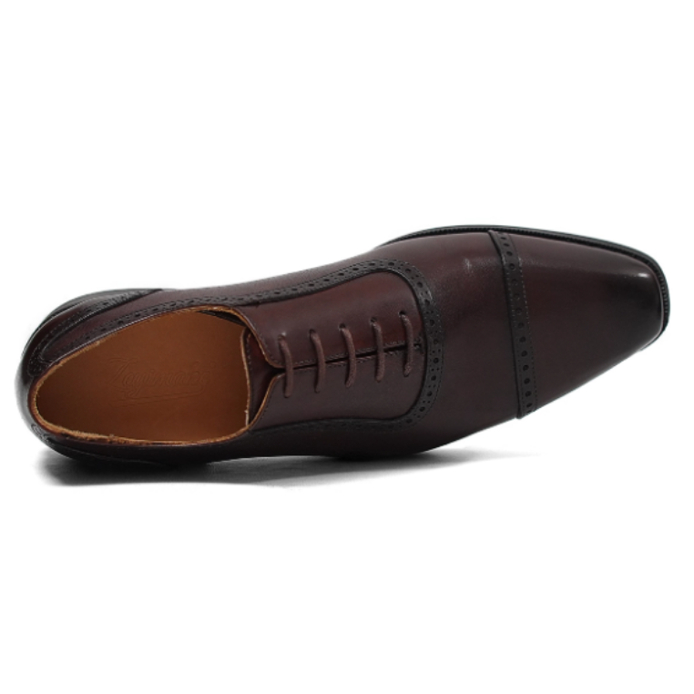 EL CAPITAL 正裝皮鞋 打蠟頭層牛皮 水染牛皮內裡 Blake 內縫 DRASS SHOE-細節圖8