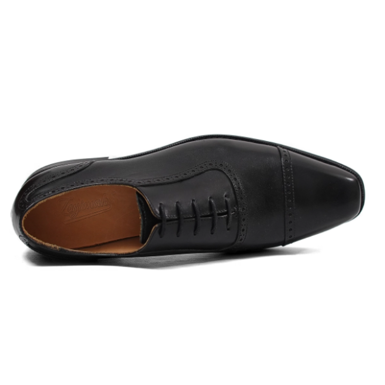 EL CAPITAL 正裝皮鞋 打蠟頭層牛皮 水染牛皮內裡 Blake 內縫 DRASS SHOE-細節圖10