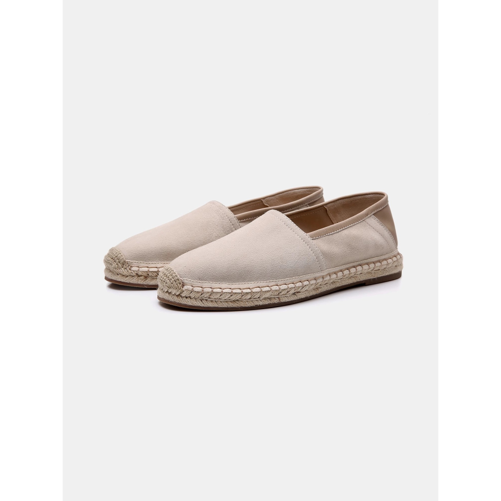 EL CAPITAL 度假系列 羊皮漁夫鞋 men＇s Espadrille 水染內裡 橡膠成型大底 2.8cm 後跟一-細節圖7