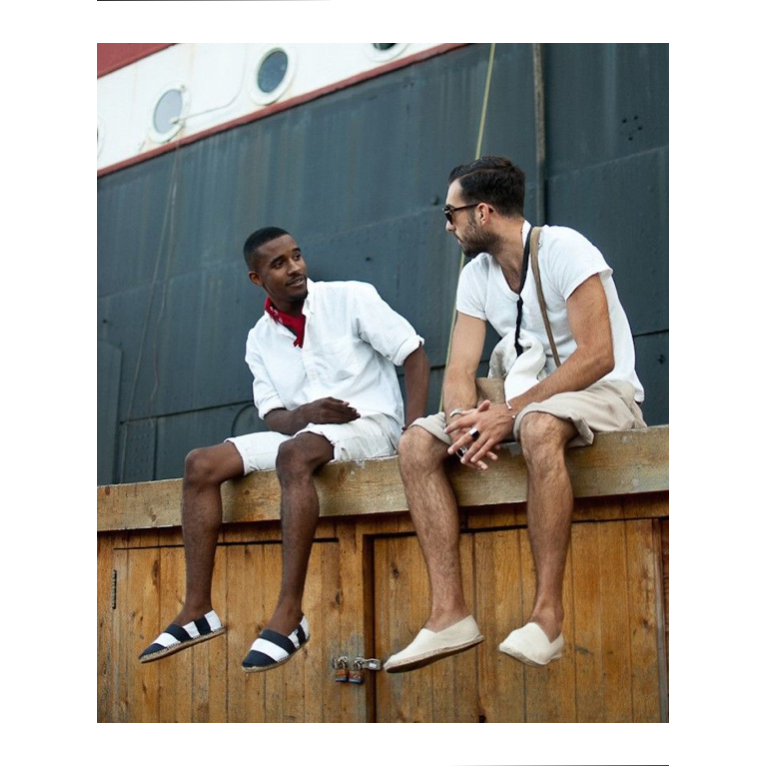 EL CAPITAL 度假系列 羊皮漁夫鞋 men＇s Espadrille 水染內裡 橡膠成型大底 2.8cm 後跟一-細節圖10