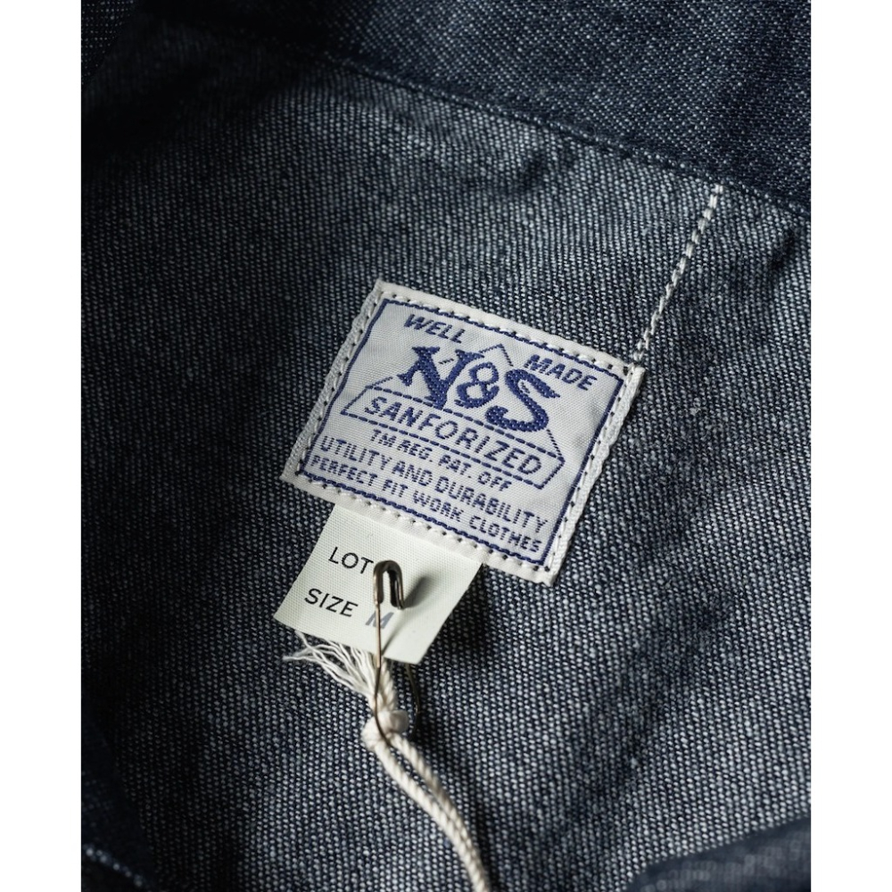 NON STOCK 1960s 復古拉鍊丹寧工裝外套 8oz Denim TALON Loose Fit 91-B-細節圖5