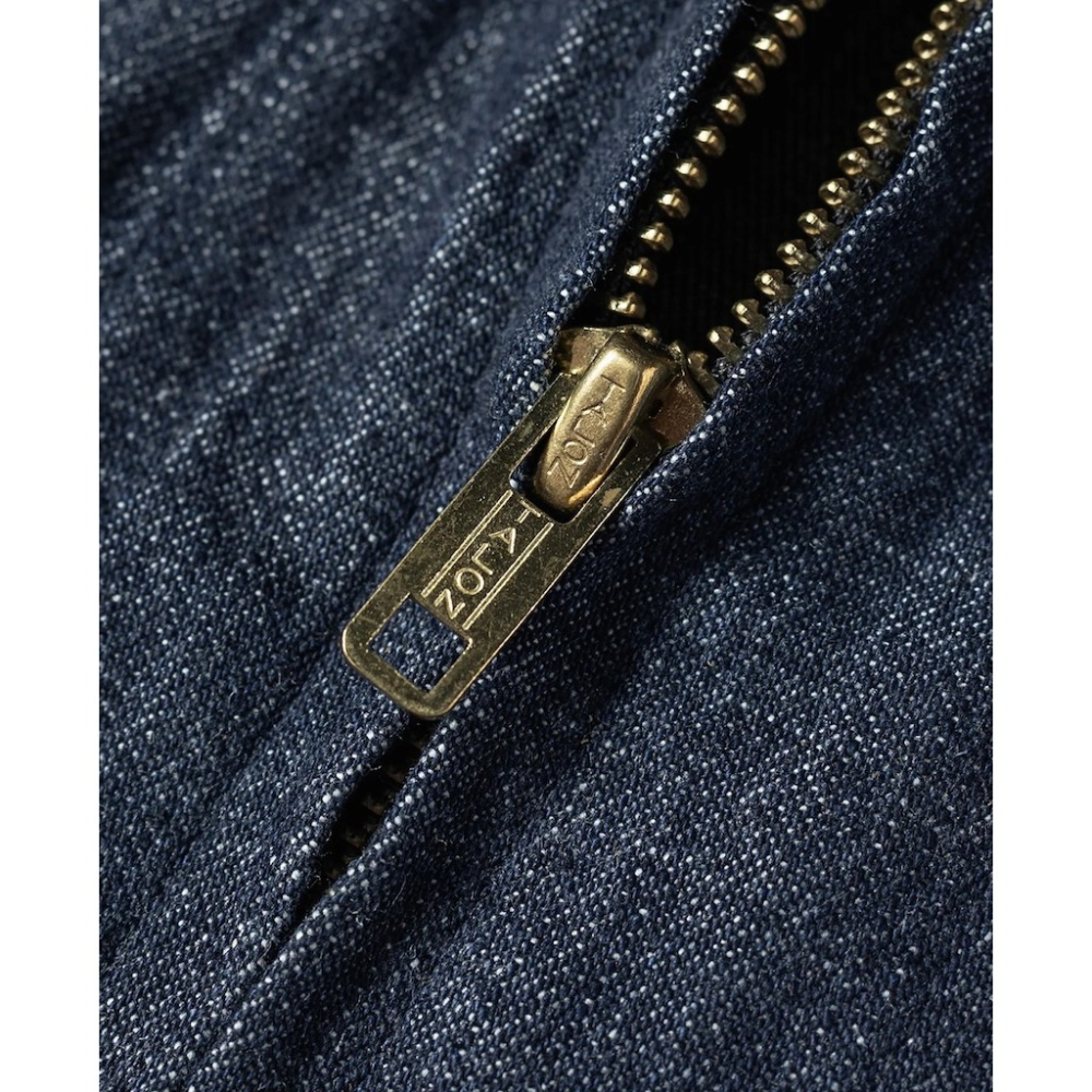NON STOCK 1960s 復古拉鍊丹寧工裝外套 8oz Denim TALON Loose Fit 91-B-細節圖6
