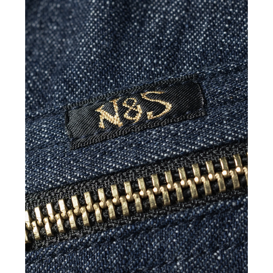 NON STOCK 1960s 復古拉鍊丹寧工裝外套 8oz Denim TALON Loose Fit 91-B-細節圖9