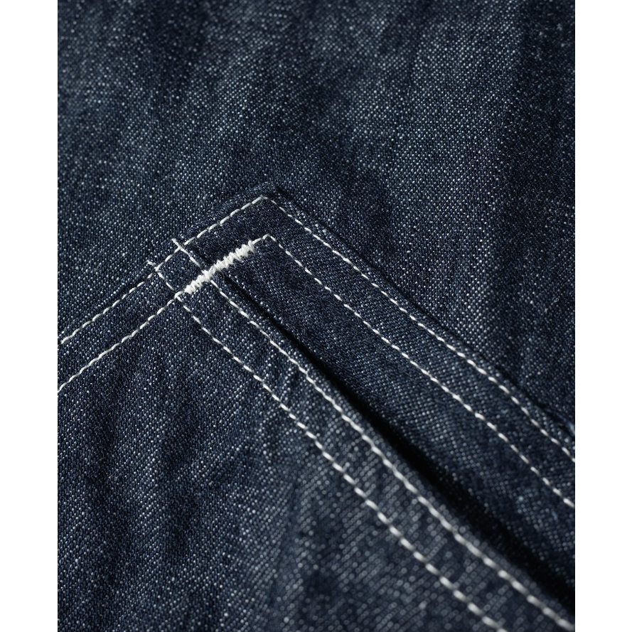 NON STOCK 1960s 復古拉鍊丹寧工裝外套 8oz Denim TALON Loose Fit 91-B-細節圖11