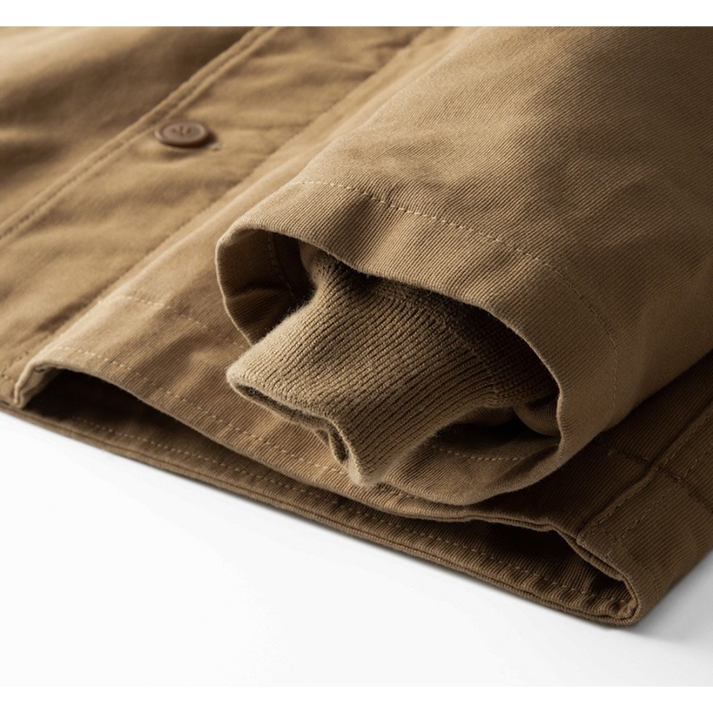 時代經典 US NAVY 復刻早期 N-1 甲板外套 JUNGLE CROSS 11.5oz 羊羔毛內裡 修身版 USS-細節圖10