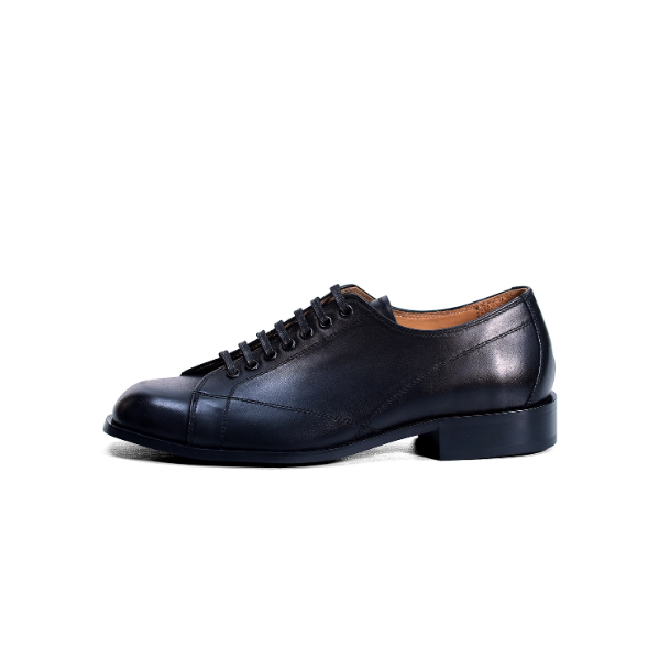 復刻 兄弟橋 ALI DERBY Cap-Toe 小牛皮牛津鞋 Blake 內縫線橡膠耐磨大底（後跟3cm）-細節圖6