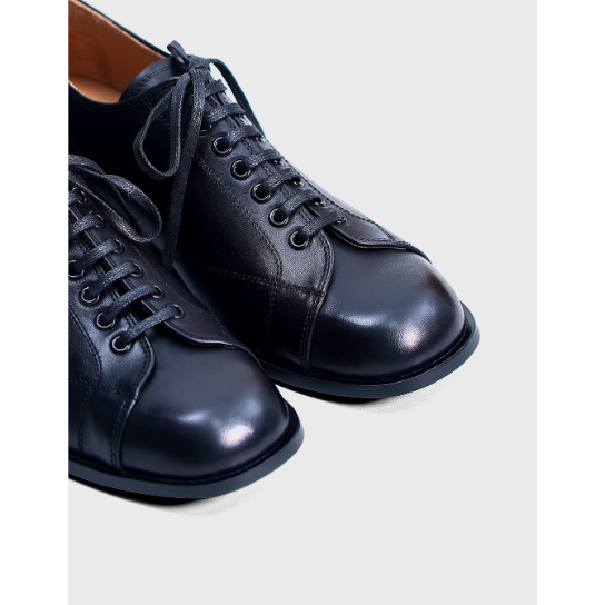 復刻 兄弟橋 ALI DERBY Cap-Toe 小牛皮牛津鞋 Blake 內縫線橡膠耐磨大底（後跟3cm）-細節圖11