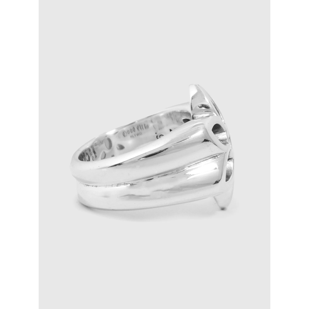 Model 28 Ring Medium in Sterling Silver 大金花戒指 櫻花戒指 925純銀-細節圖3