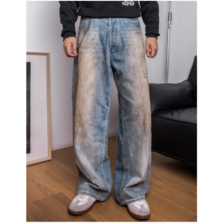 復刻 2023版 acne mud wash jeans 微喇叭 CLEAN FIT 13oz 洗水褲男女段24-36-細節圖2