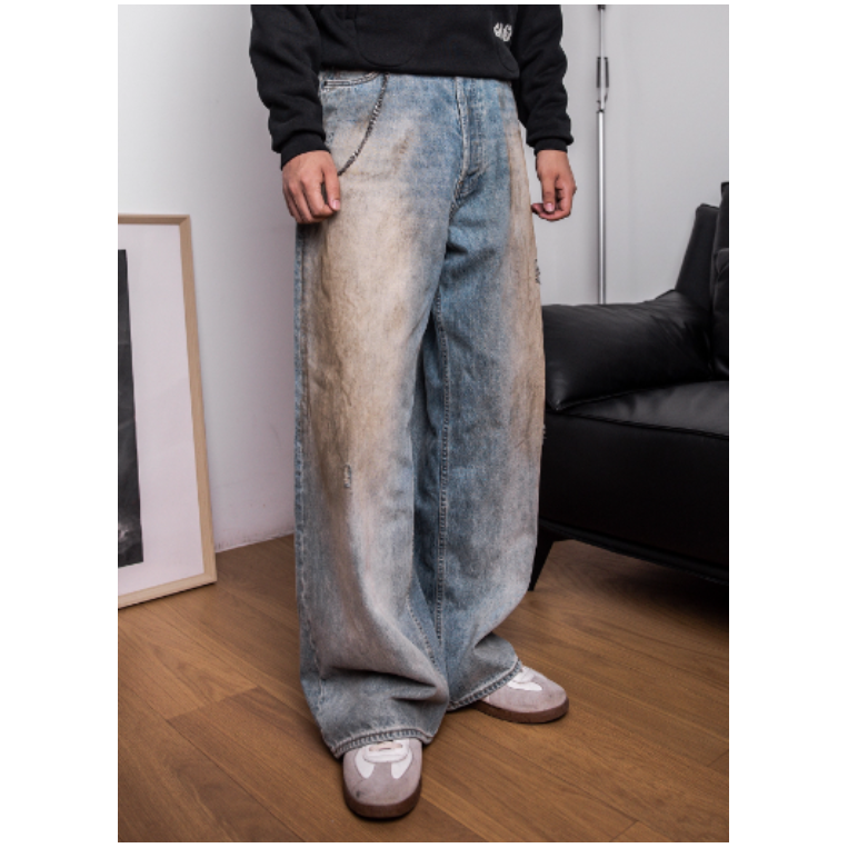 復刻 2023版 acne mud wash jeans 微喇叭 CLEAN FIT 13oz 洗水褲男女段24-36-細節圖3