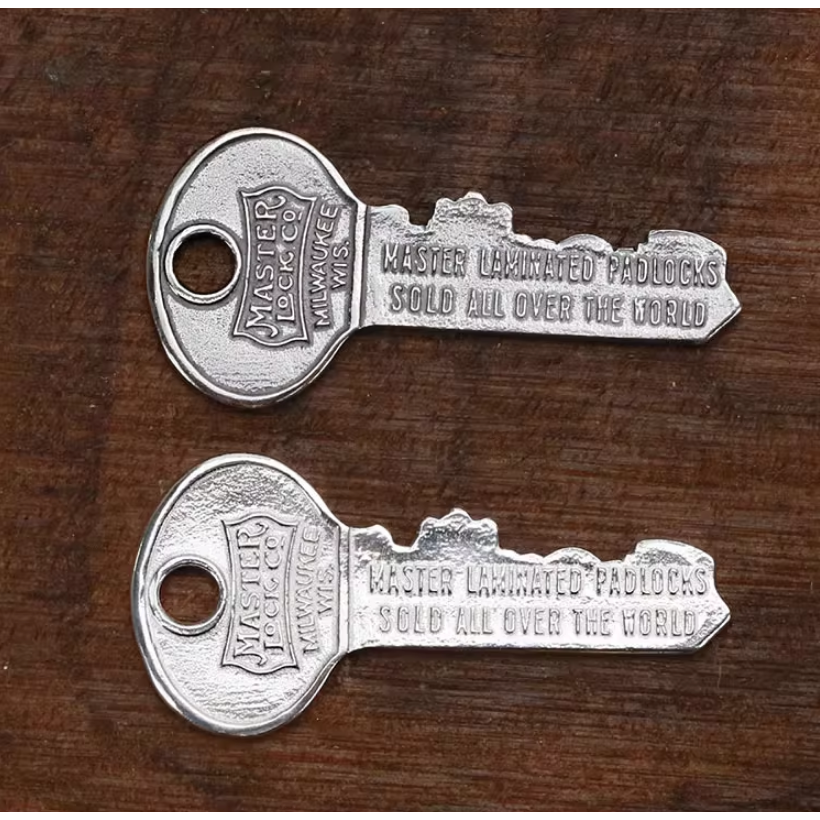 CHICAGO WORLD＇S FAIR 1933 KEEP ME FOR Good Luck 好運鑰匙 鑰匙圈925-細節圖5