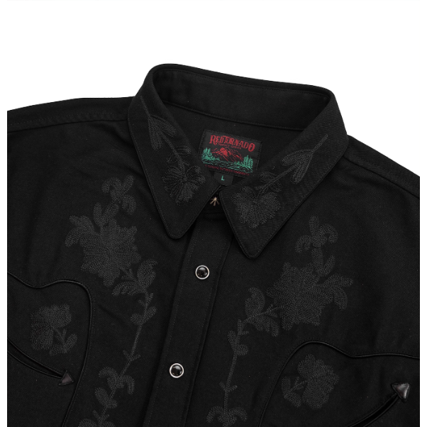 復刻 RODEO SHIRT Embroidered Western 西部襯衫 刺繡 音樂家系列 羊毛料 MUSICI-細節圖6