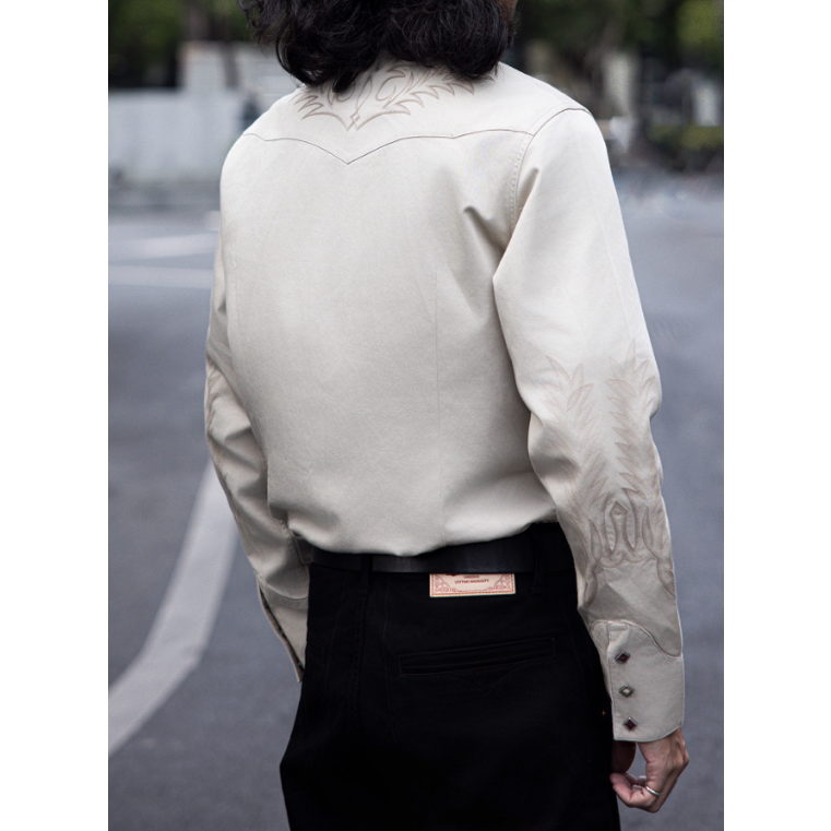 復刻 1940S RODEO Embroidered Western 西部襯衫 刺繡 音樂家系列  MUSICIAN-細節圖5