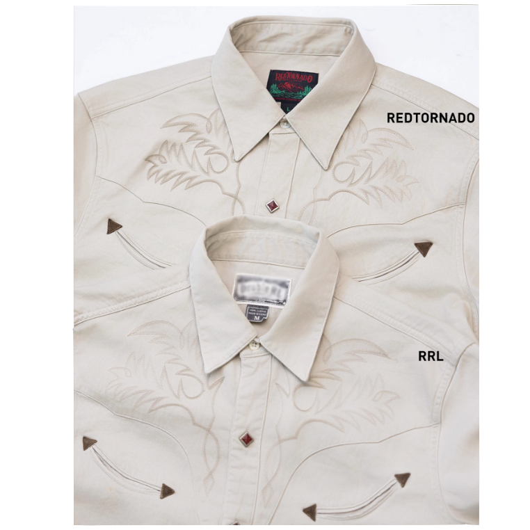 復刻 1940S RODEO Embroidered Western 西部襯衫 刺繡 音樂家系列  MUSICIAN-細節圖9