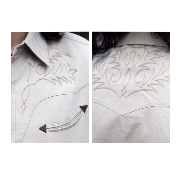 復刻 1940S RODEO Embroidered Western 西部襯衫 刺繡 音樂家系列  MUSICIAN-細節圖11