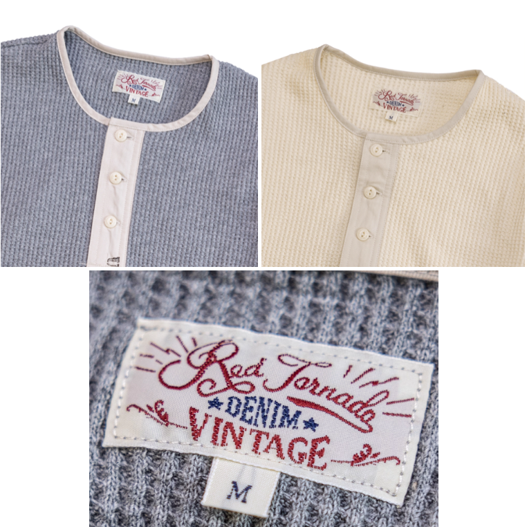 US NAVY WAFFLE HENLEY SHIRT 美國海軍 亨利領 WW2 華夫格 彈力纖維-細節圖9