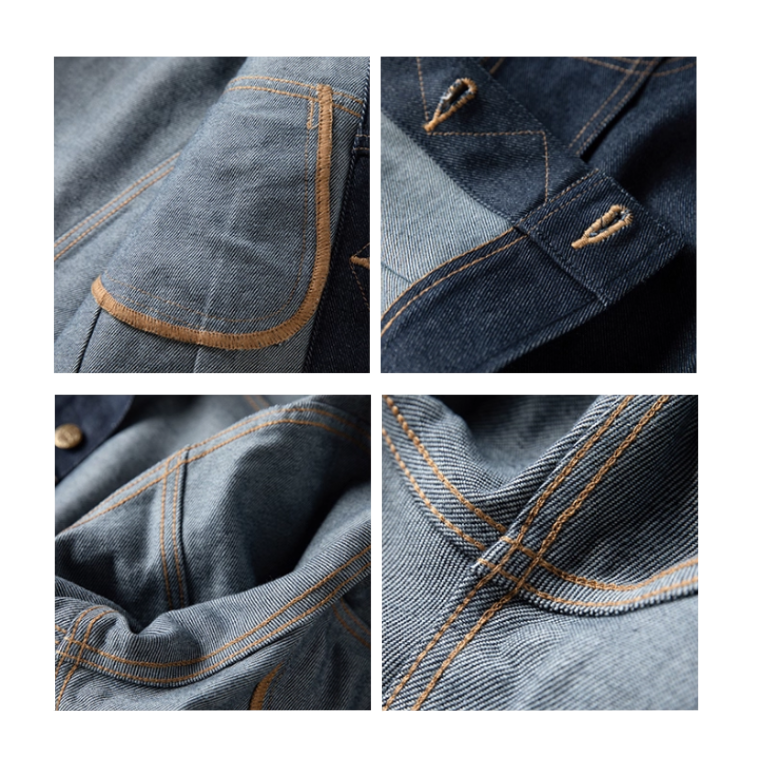 復刻 70 年代騎士夾克 NON STOCK 101-J＂RIDER＂  騎士夾克13.5oz 左斜紋 合身剪裁-細節圖7