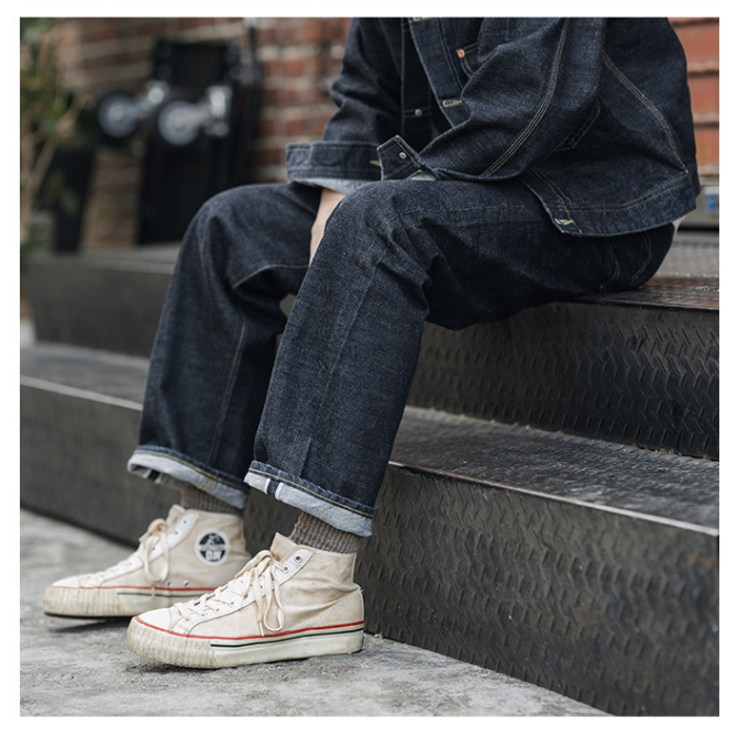 NON STOCK 101 B 1936 Model Cowboy Selvedge Denim Jeans  丹寧-細節圖2