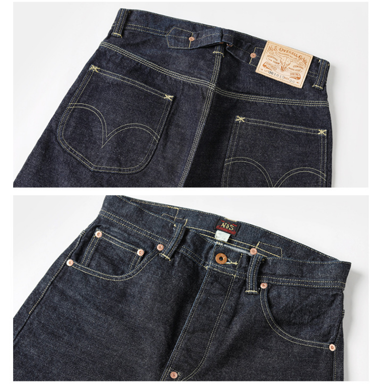 NON STOCK 101 B 1936 Model Cowboy Selvedge Denim Jeans  丹寧-細節圖4