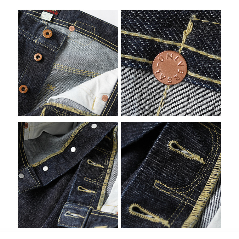 NON STOCK 101 B 1936 Model Cowboy Selvedge Denim Jeans  丹寧-細節圖8