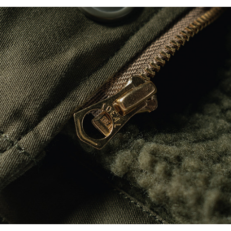 復刻 後期型 緞棉 竹節夾克 Final Version USN A-2 Deck Jacket-細節圖6