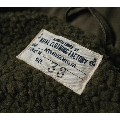 復刻 後期型 緞棉 竹節夾克 Final Version USN A-2 Deck Jacket-細節圖10