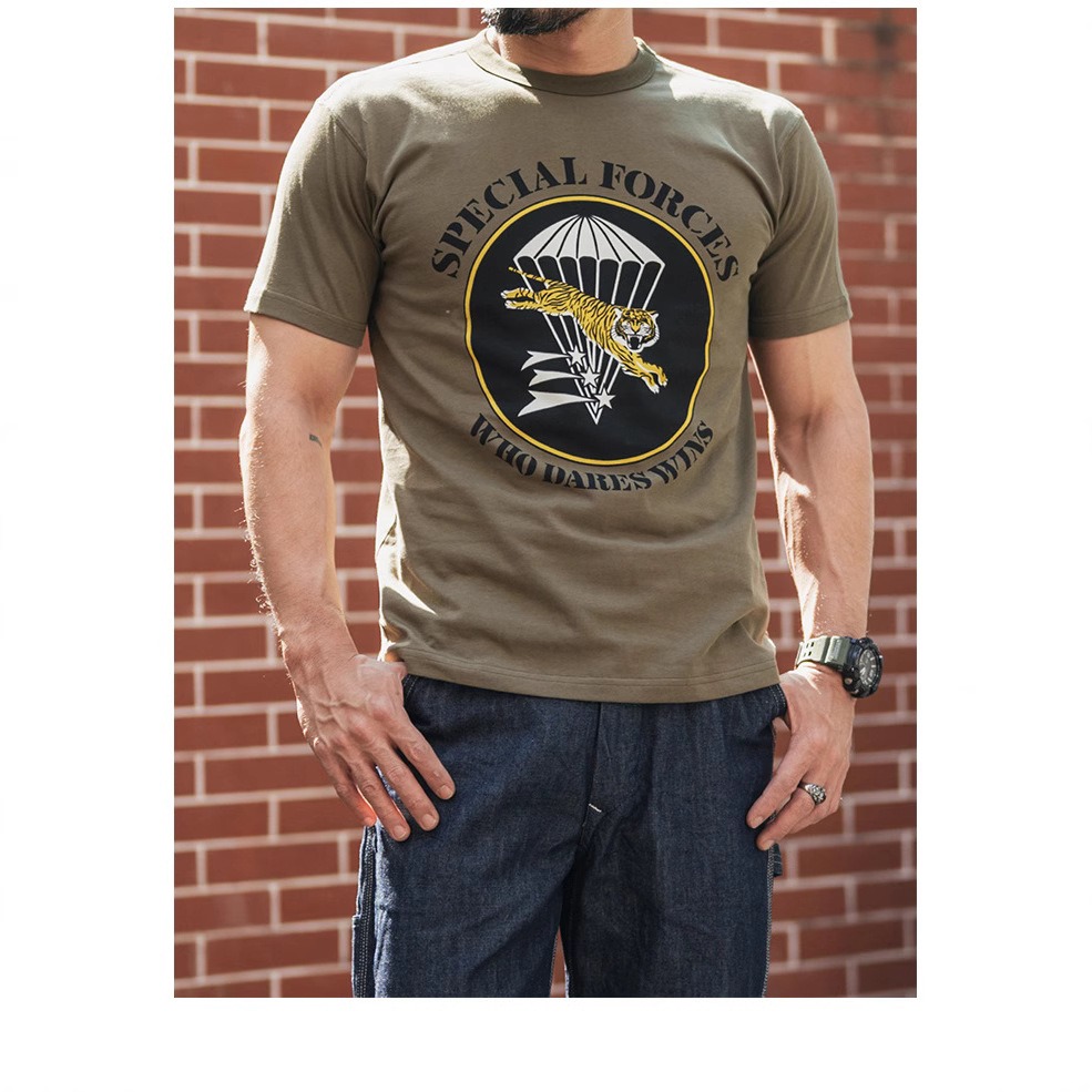 Non Stock 越戰之虎 空降師 LLDB 南越特種部隊 t-shirt 絲網印刷-細節圖3