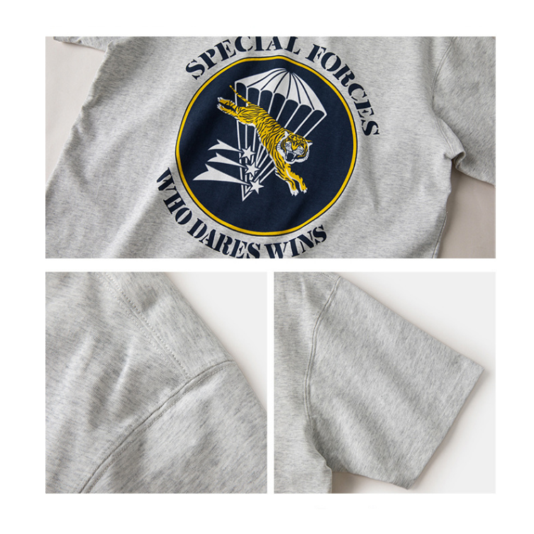 Non Stock 越戰之虎 空降師 LLDB 南越特種部隊 t-shirt 絲網印刷-細節圖5