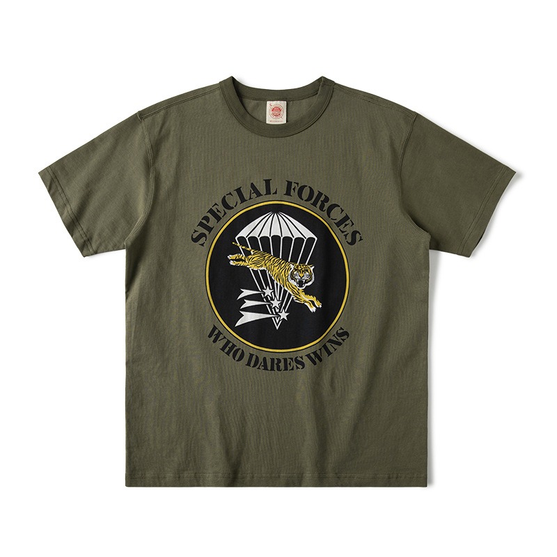 Non Stock 越戰之虎 空降師 LLDB 南越特種部隊 t-shirt 絲網印刷-細節圖6