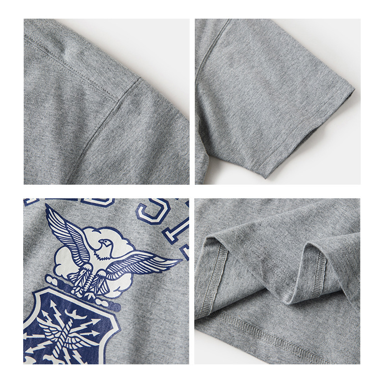 Non Stock 美式復古T-SHIRT AIR FORCE 圓領杉 短袖 T-SHIRT-細節圖6