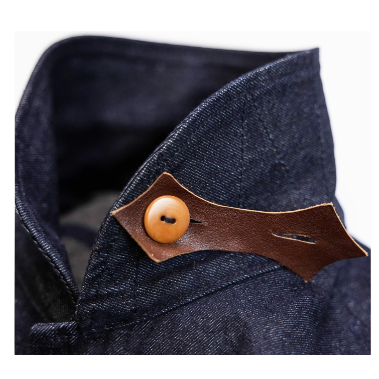 1930s 牛仔大衣 Indigo Melton Woo “Viva la Revolución”系列 夾克 camp-細節圖10