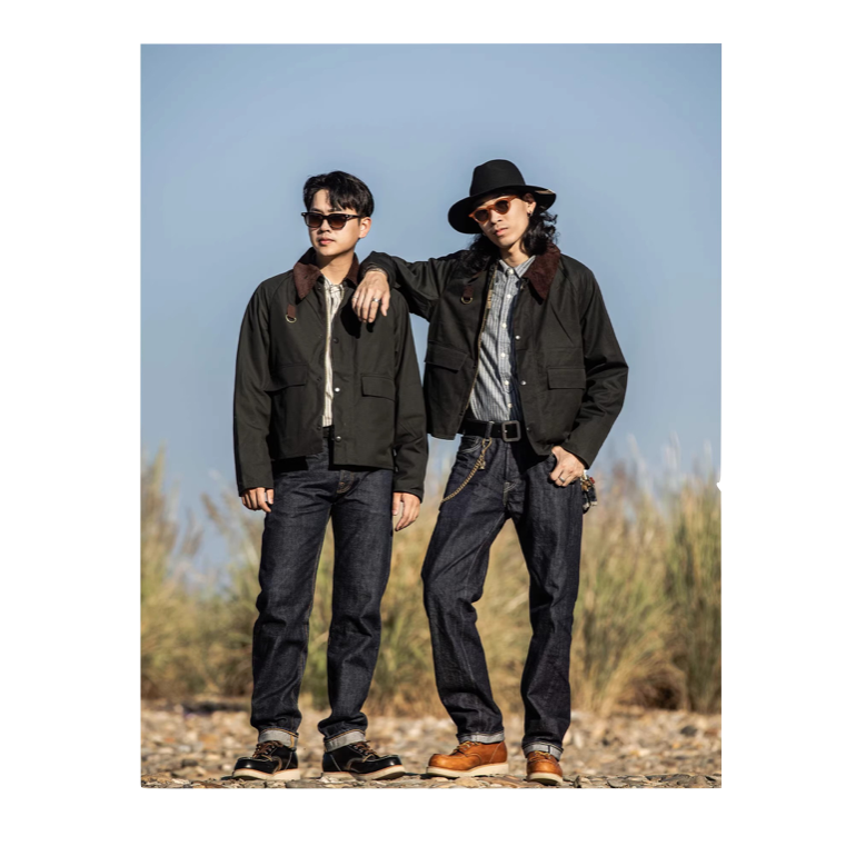 復刻BBR SPEY WAXED JACKET 油蠟布夾克 釣魚外套 秋冬大衣-細節圖2