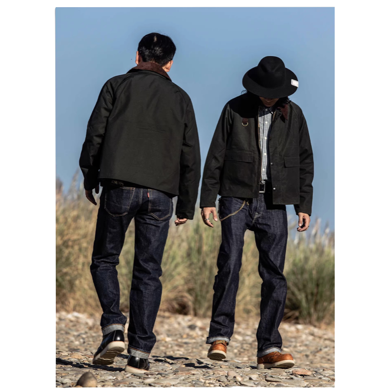 復刻BBR SPEY WAXED JACKET 油蠟布夾克 釣魚外套 秋冬大衣-細節圖4
