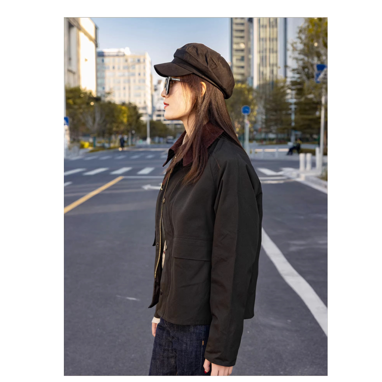 復刻BBR SPEY WAXED JACKET 油蠟布夾克 釣魚外套 秋冬大衣-細節圖6