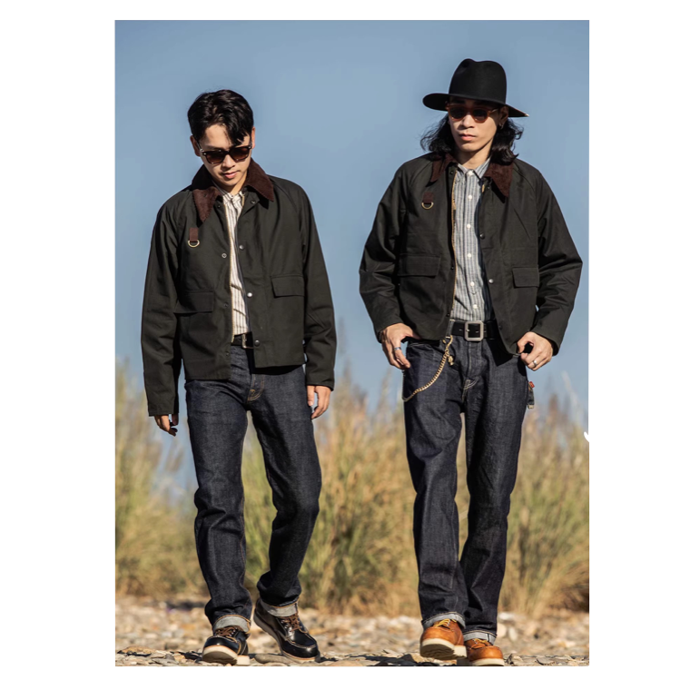 復刻BBR SPEY WAXED JACKET 油蠟布夾克 釣魚外套 秋冬大衣-細節圖10