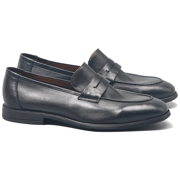 古董501最好的搭檔 S1000 55501 47501 Loafer 固特異樂福鞋 BLACK LOAFER-細節圖2