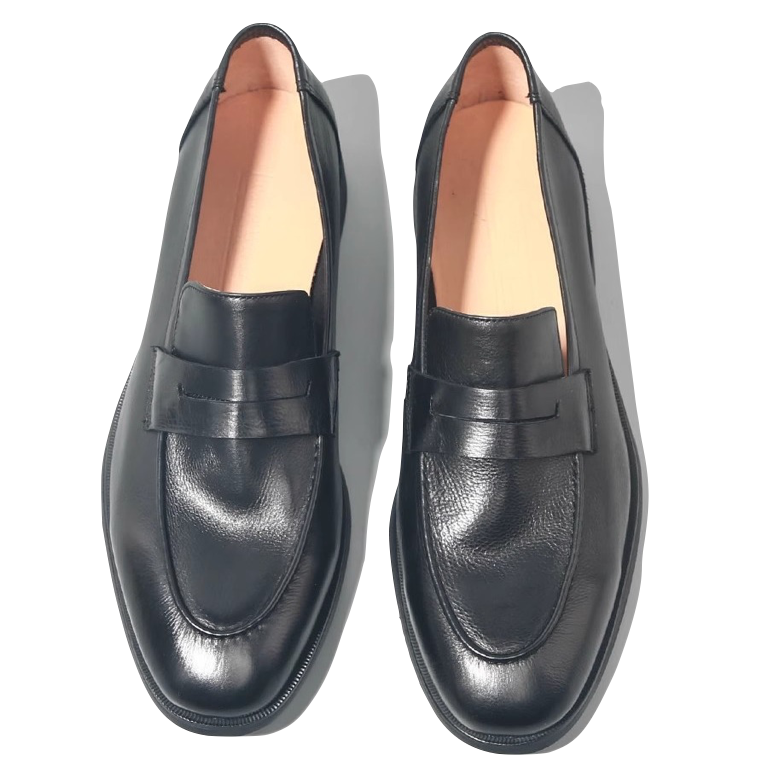 古董501最好的搭檔 S1000 55501 47501 Loafer 固特異樂福鞋 BLACK LOAFER-細節圖3