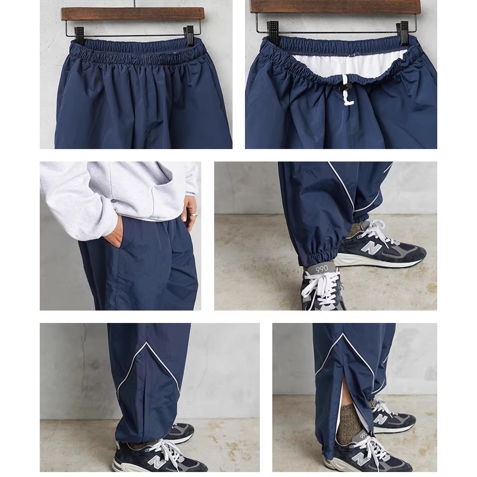 USAF PTU 訓練服 運動長褲 風褲 反光長褲 city boy LOOSE FIT 鬆緊帶-細節圖5