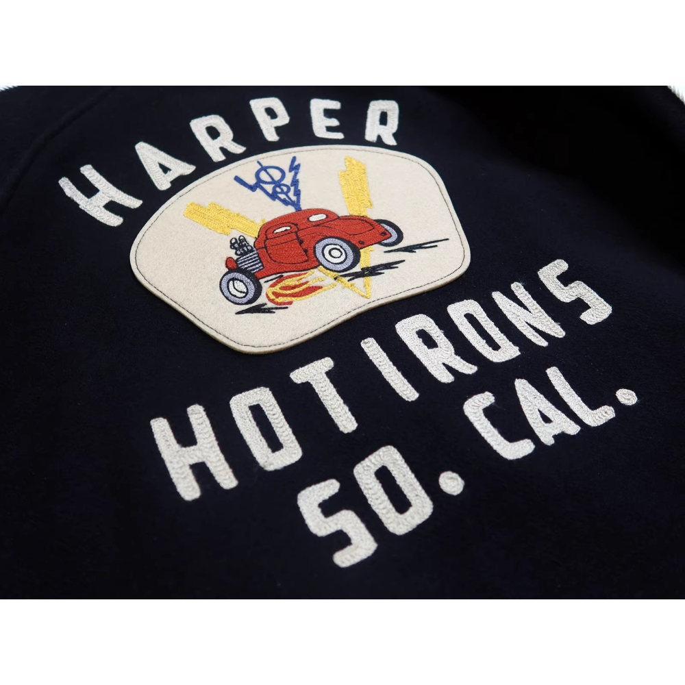 40S “Harper Hot Irons＂ Speed Bug Jacket 超速夾克 羊毛混紡 騎士外套-細節圖7