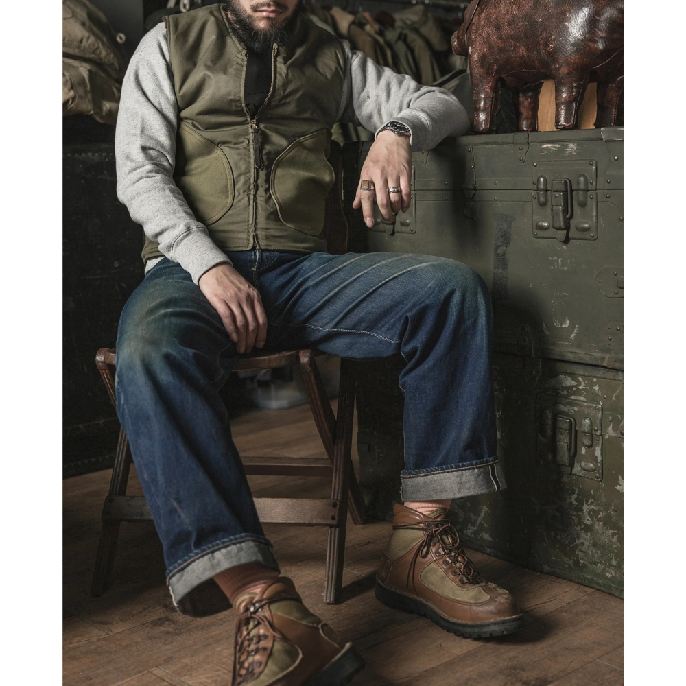 WWII USMC Pile-lined Vest 馬甲 背心 拉鍊背心 外套 類公發軍品-細節圖6