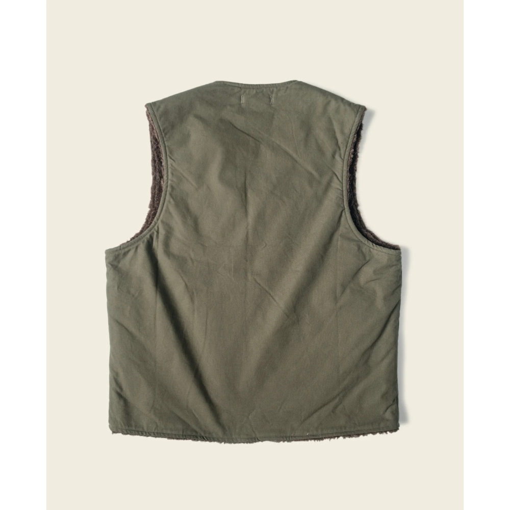 WWII USMC Pile-lined Vest 馬甲 背心 拉鍊背心 外套 類公發軍品-細節圖11