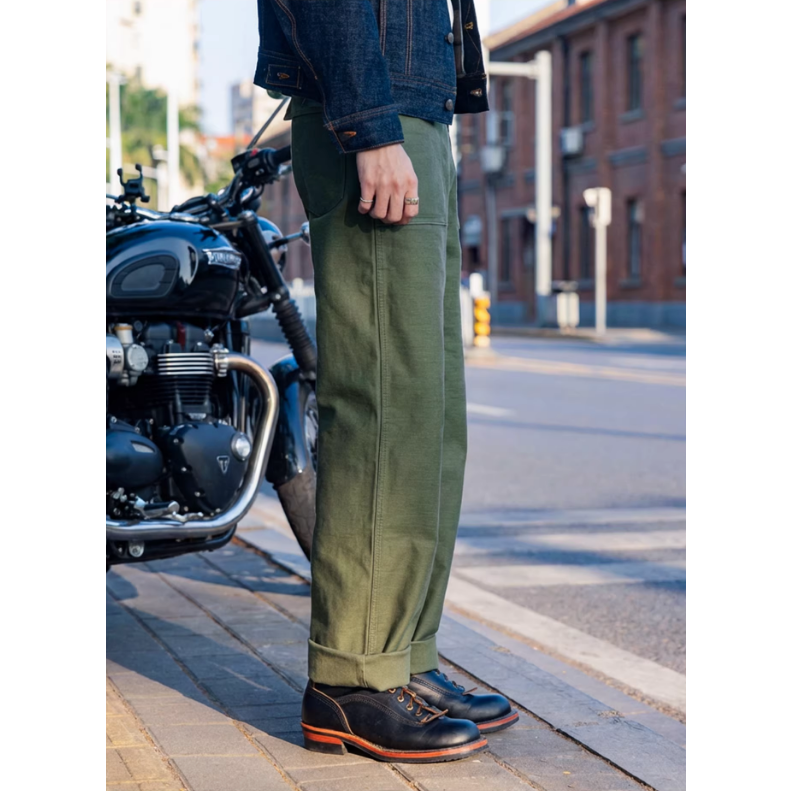 殿堂級復刻 OG-107 15OZ 重磅 USMC 軍褲 復古休閒 美式服飾-細節圖2