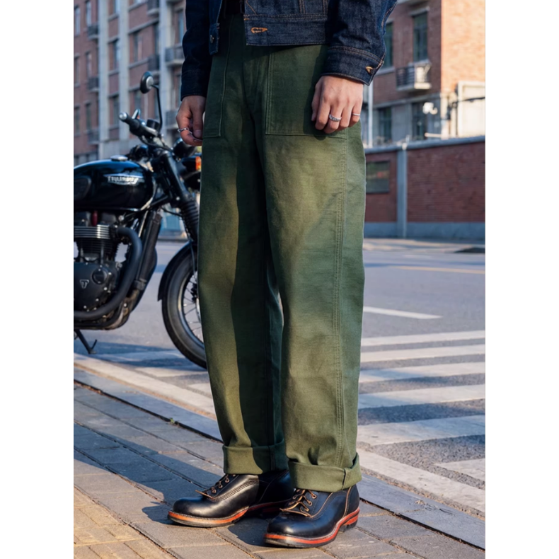 殿堂級復刻 OG-107 15OZ 重磅 USMC 軍褲 復古休閒 美式服飾-細節圖3